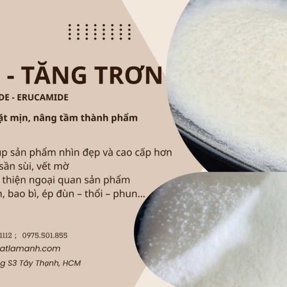 Bột tăng trơn, tăng bóng Oleamide