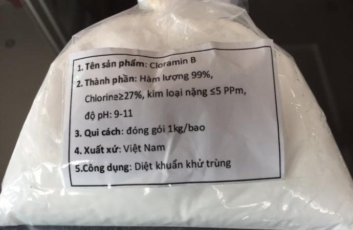 Hóa chất khử khuẩn bột cloramin b mua ở đâu đảm bảo an toàn và uy tín?